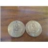 Image 4 : (2) Saskatchewan Jubilee Tokens, SJHL Weyburn Redwings Hockey Puck (Offsite)