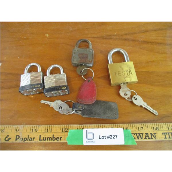 Misc. Locks with Keys (Offsite)