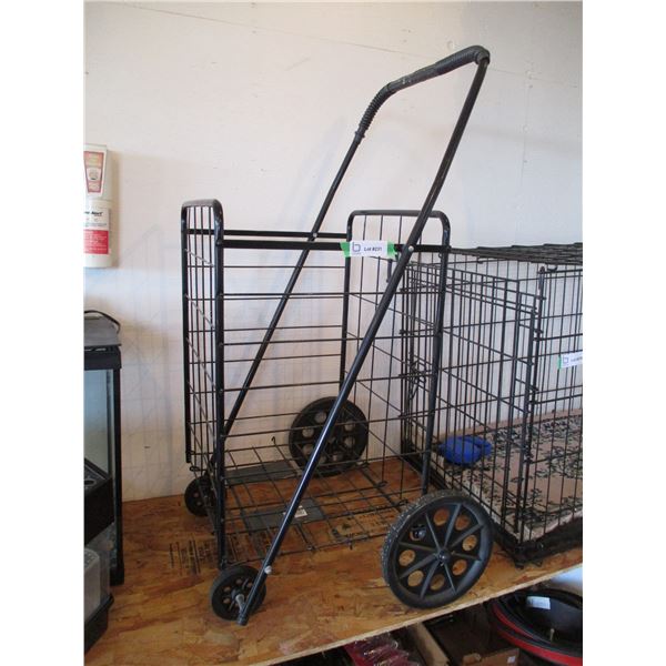 Walk Behind Shopping Cart (17 x 16 x 23" Basket) (Offsite)