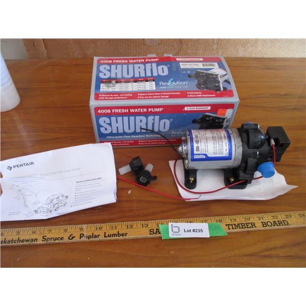 RV Shurflo 4008 Fresh Water Pump (Offsite)