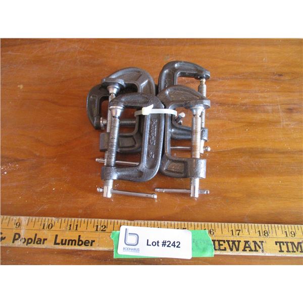 (5) C-Clamps 3 1/2" (Offsite)