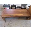 Image 1 : Wooden Coffee Table (48" Long) (Offsite)