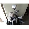 Image 2 : Black Adder Men's Right Handed Golf Clubs with Datrek Bag and Cart (Offsite)