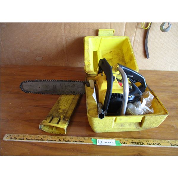 McCulloch Mac 110 Chainsaw with Case (12  Bar, Automatic Chain Oiler) - (Mechanic Special) (Offsite)