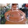 Image 2 : Pink Depression Glass Oil Lamp (Offsite)