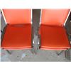 Image 2 : (4x Bid Price) Orange Chairs (Offsite)