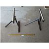 Image 1 : (2x Bid Price) Pair of Folding Rolling Stands (Offsite)