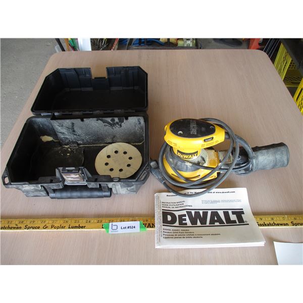 DeWalt Orbital Palm Sander with Case (Offsite)