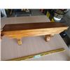 Image 3 : Wooden Wall Shelf (2' Long) (Offsite)