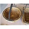 Image 3 : (3) Baskets with Metal Handles (Offsite)