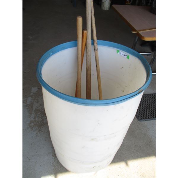 Rain Barrel with Contents (Offsite)