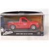 Image 2 : Die Cast Fast and Furious Die Cast Car - Brians Ford 1-50 SVT Lightning (NIB)