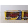 Image 4 : (2x Bid Price) (2) Bigtime Muscle Die Cast Modern Cars - Shelby GT-500, Ford Mustang GT (NIB)