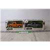 Image 1 : (2x Bid Price) (2) Just Trucks Die Cast Cars - Ford F-150 (NIB)