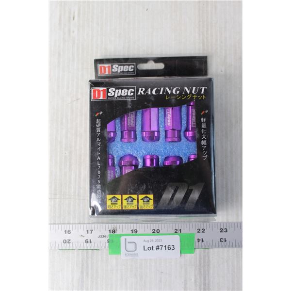 D1 Spec Purple Racing Nut Set (NIB)