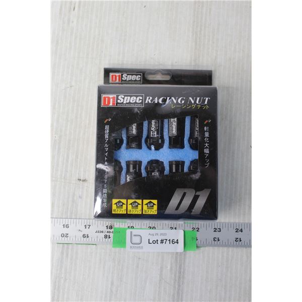 D1 Spec Black Racing Nut Set (NIB)