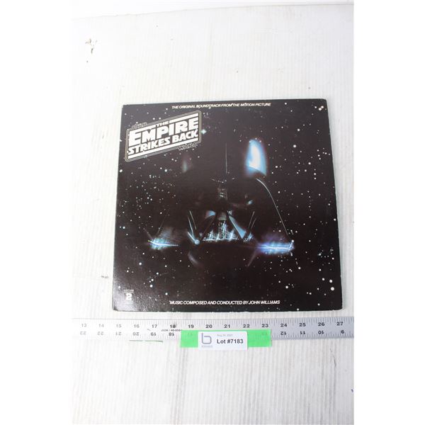 Star Wars The Empire Strikes Back Movie Soundtrack Vinyl Record