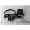 Image 1 : Sony Headphones and Realistic Audio Amplifier Model 42-2109