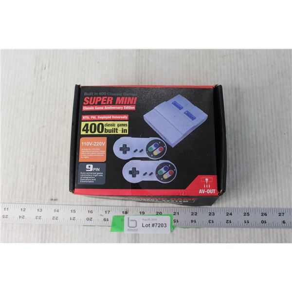 Electronic Super Mini Game Console in Box