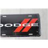 Image 3 : Dodge License Plate