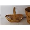 Image 3 : (3) Wicker Baskets