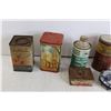 Image 2 : (9) Vintage Tins