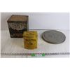 Image 1 : (2) Vintage Tins, Film Canister