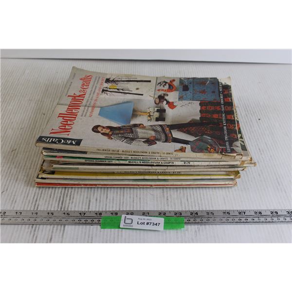 (10) McCall's Needlework & Crafts Magazines