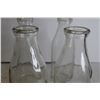 Image 3 : (4) Milk Glass Bottles