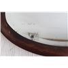 Image 2 : Oval Framed Beveled Glass Mirror - 14" x 20"