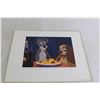 Image 2 : Disney Lady and the Tramp Print with Paper Frame