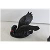 Image 2 : (2) Black Swan Decorations