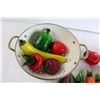 Image 2 : Colander with Fake Fruits