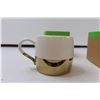 Image 2 : (2) Gold and White Starbucks Mugs (NIB)