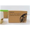 Image 3 : (2) Gold and White Starbucks Mugs (NIB)
