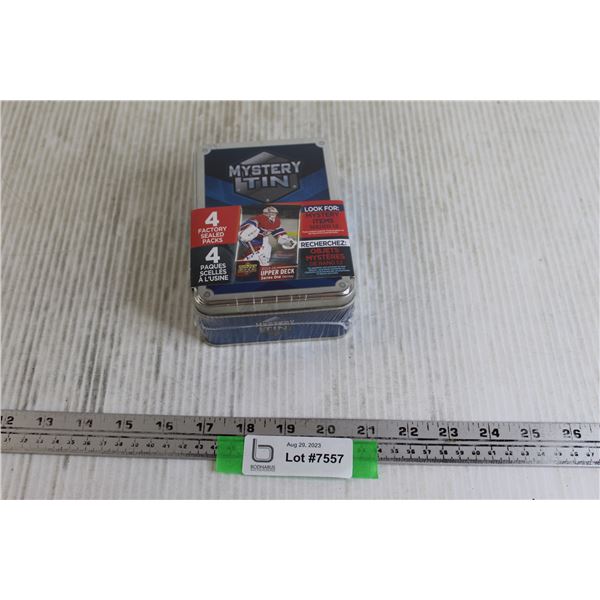 2015-2016 Mystery Tin Hockey Cards - Sealed