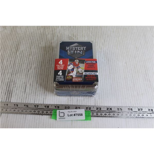 2015-2016 Mystery Tin Hockey Cards - Sealed