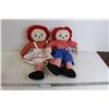 Image 1 : Raggedy Anne and Raggedy Andy Dolls