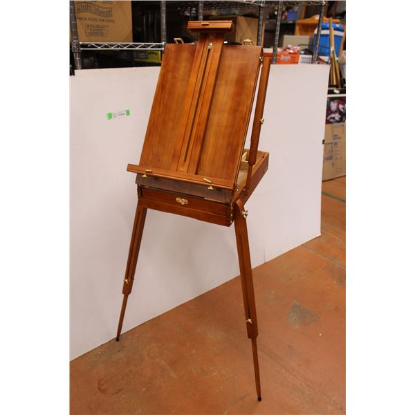 Artist's Easel with Paint