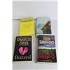 Image 2 : (6) Danielle Steel Books, (6) Books - James Patterson, Robert Ludlum, Tess Gerritsen, John Sandford