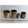 Image 1 : (3) Rogers' Golden Syrup Tin Cans, Beehive Golden Corn Syrup Tin Can