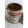 Image 3 : (3) Rogers' Golden Syrup Tin Cans, Beehive Golden Corn Syrup Tin Can