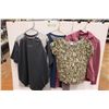 Image 1 : (4) Shirts - Vera Moda Size XS, Mondetta Size XS, Bauer Vapor Size XL, 1680 Heritage Size L