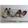 Image 1 : Nike Exercise Shoes Size 11 - Stained, Airwalk Sneakers Size 10