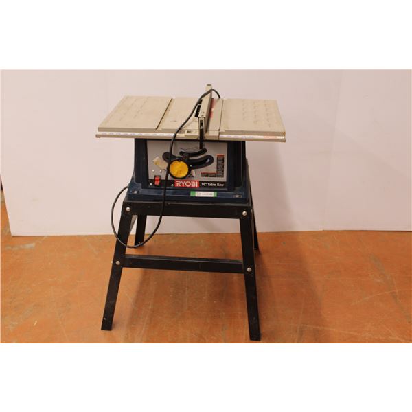 *Ryobi 10  Table saw on Stand (36  high)