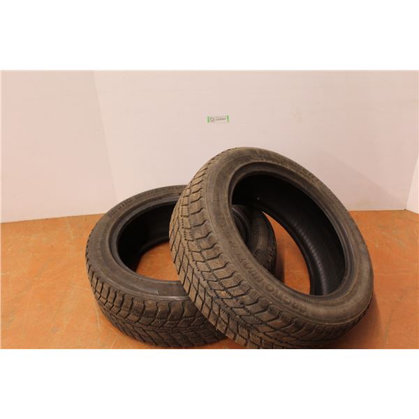 *(2X Bid Price) - (2) Weather Maxx Tires 205/55 R16 91T(has some wear)