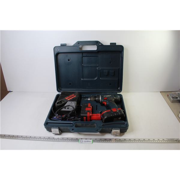 Bosch Cordless Drill in Case (not working or charged)