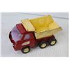 Image 2 : Buddy L Dump Truck - Tonka Truck - Metal Trailer