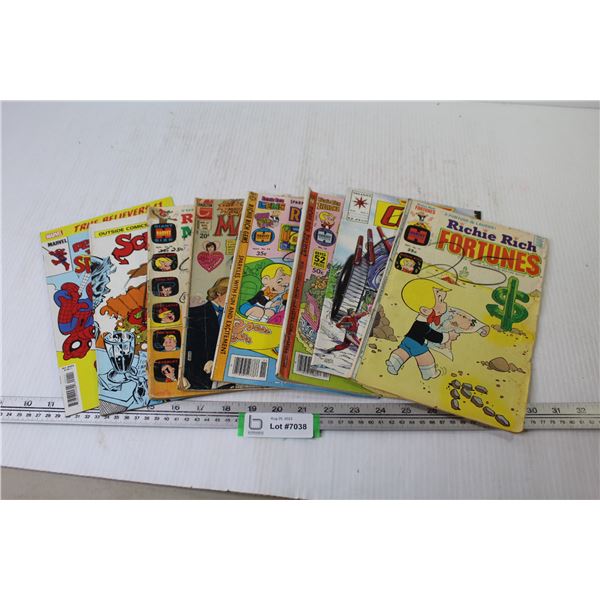 (8) Comic Books (20 Cent )