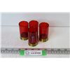 Image 1 : (4) Plastic 12 Gauge Shotgun Shell Shot Glasses